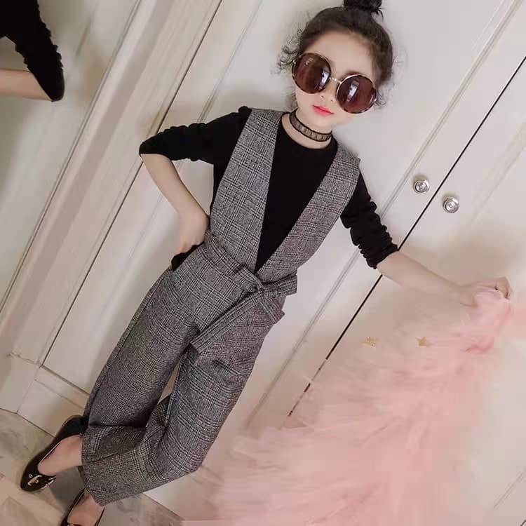 طقم كاروهات بناتي راقي - الصورة 3