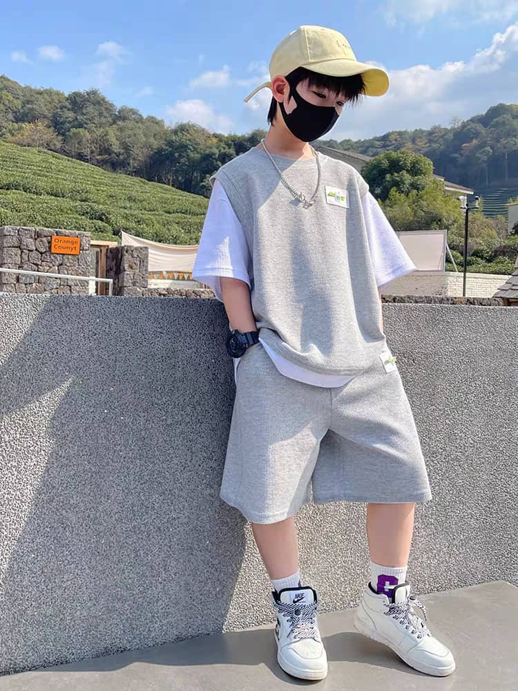 بدلة اوربان رصاصي - الصورة 2