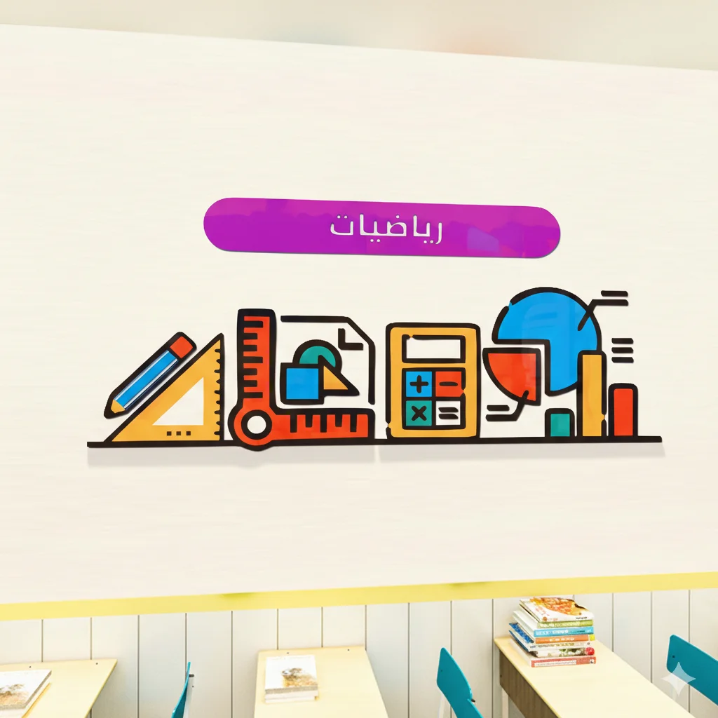 ديكور رياضيات هندسية