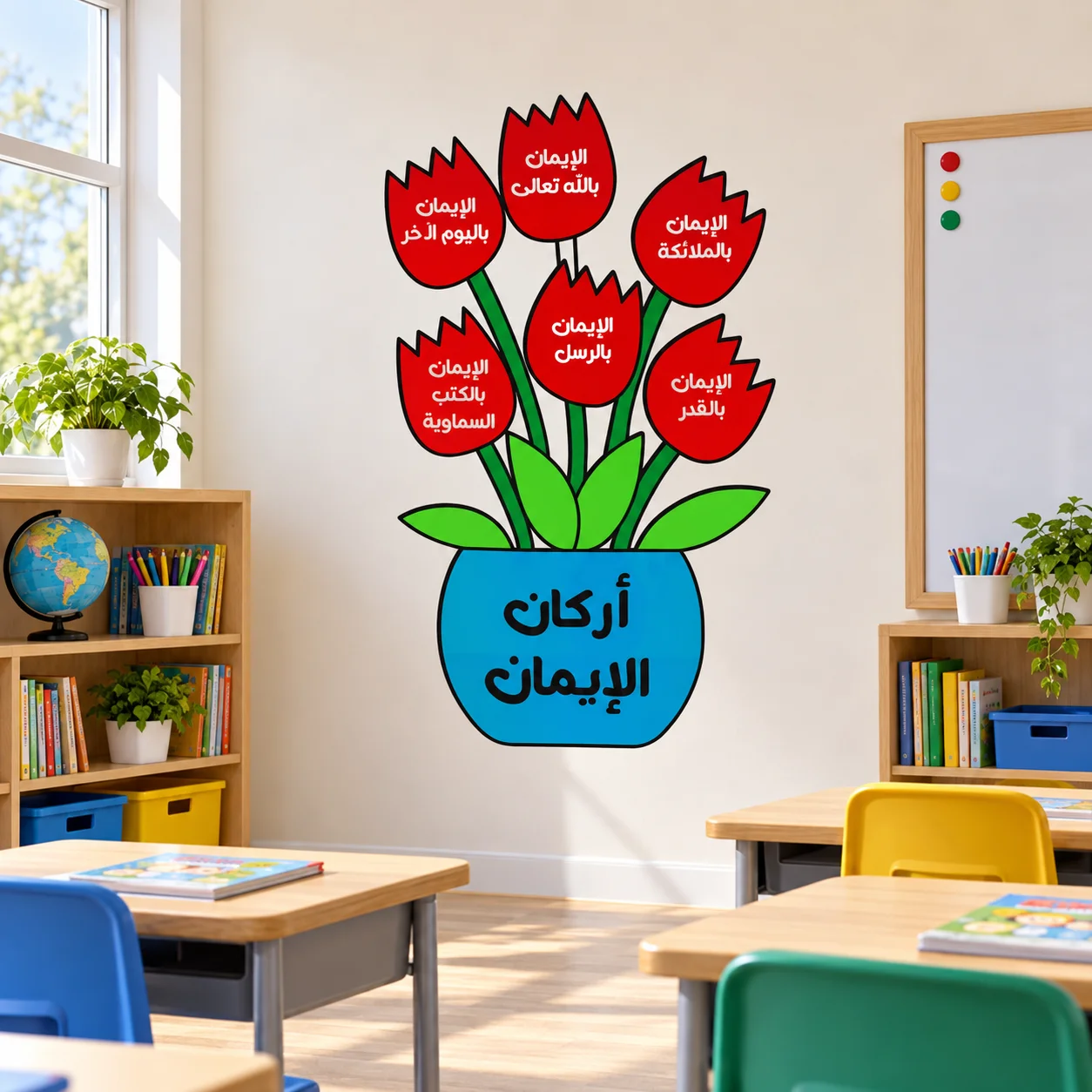 ديكور أركان الإيمان