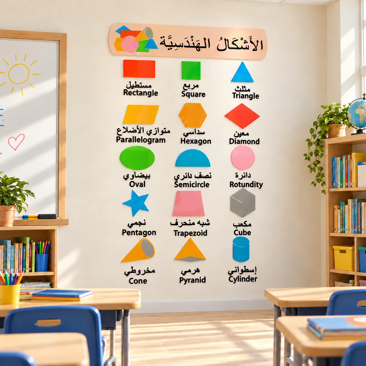 ديكور الأشكال الهندسية