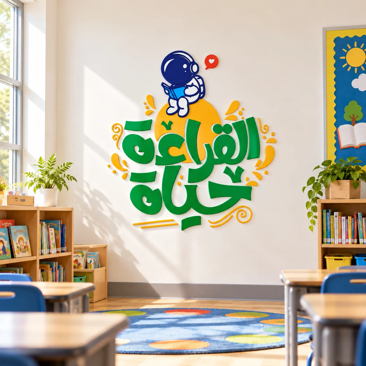 ديكور رواد القراءة